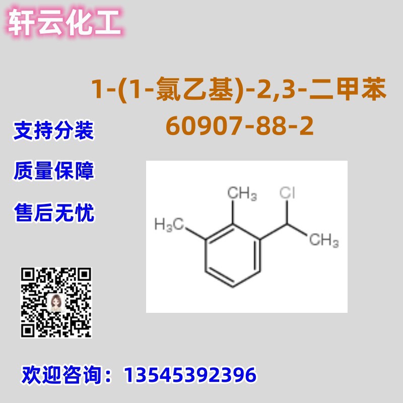 现货 1-(1-氯乙基)-2,3-二甲苯 CAS 60907-88-2