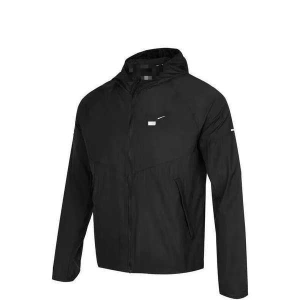 Quick-Drying Cross-Border New Woven Sports Running Jacket for Men and Women, Casual Lightweight Training Sports Track and Field Jacket in Stock