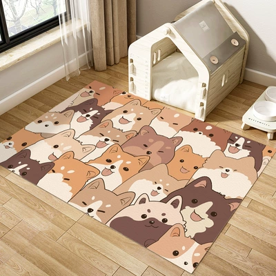 Pet Fence Floor Mat Pvc: Avtomobil döşəmə paspasları - bawang-dog-group-b-6090cm