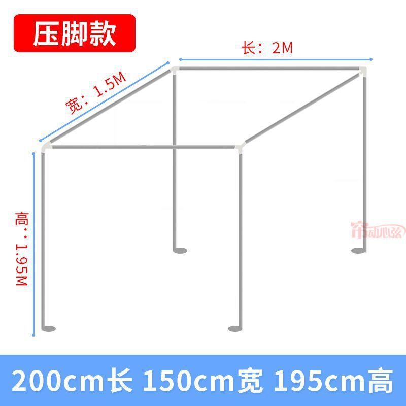 加密防蚊老式家用蚊帐卧室双人床传统方顶帐篷单开门带绑绳白蚊帐|undefined