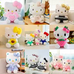 新品kt猫ぬいぐるみかわいいハローキティぬいぐるみ子猫ぬいぐるみ猫ぬいぐるみ女の子クロスボーダー卸売