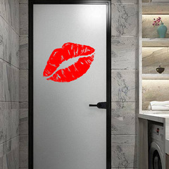 新款情人節紅唇系列臥室客廳牆面家居背景牆裝飾牆貼自粘防水貼紙