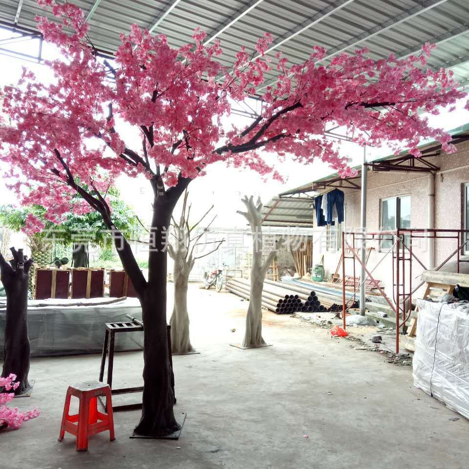 Simulación Peach Blossom Tree Decoración de interiores Centro comercial Paisaje Simulación Modelo Simulación a gran escala Peach Blossom Tree Decoración de bodas Peach Blossom Tree