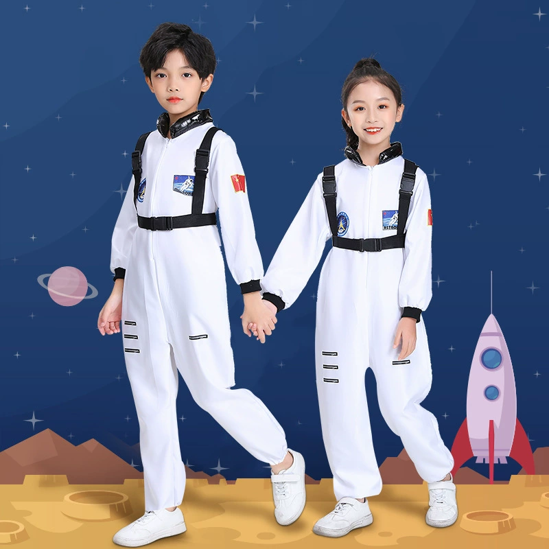 Space children's astronaut, suit, cosplay, for performances