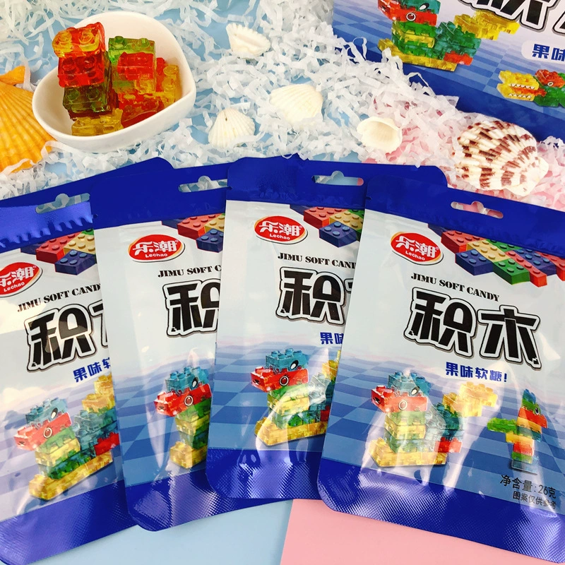 Le Chao Blocks QQ Candy Flade Flying Candy Le Snack Candy Fruit Puzzle Flequin 4D Blocks игрушка-ловец. Доставляется