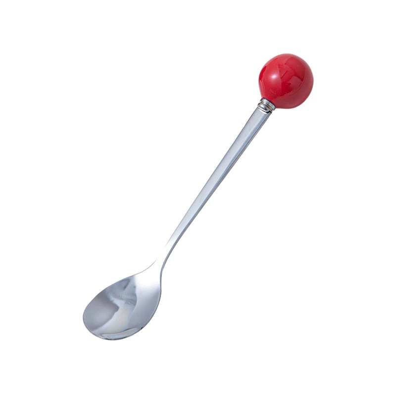 Gato y ratón Cuchara de tulipán linda creativa Cuchara de café de alto valor Cuchara de postre Cuchara de mezcla Cuchara de oficina