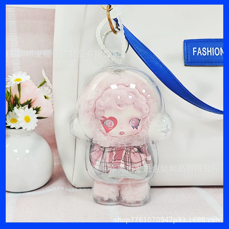 Display Protective Case Pop Mart SKULLPANDA, winter movement, silicone/transparent options