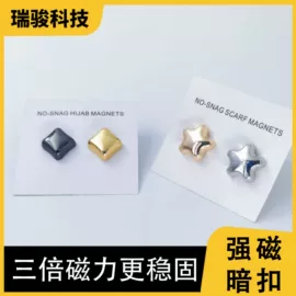 钮扣;永磁材料;服饰箱包五金