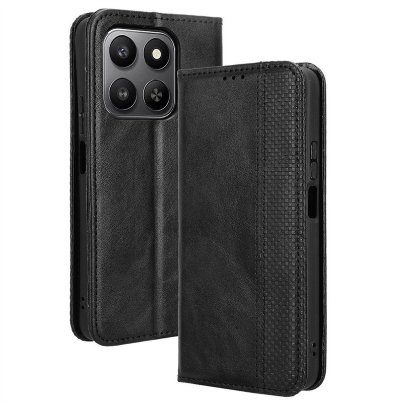 适用荣耀X7d 4G手机壳Honor 400 Smart 5G插卡手机皮套磁吸翻盖壳|undefined