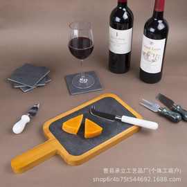 耐用天然木质上菜板理想的奶酪盘和水果盘寿司盘自然饰面奶酪托盘