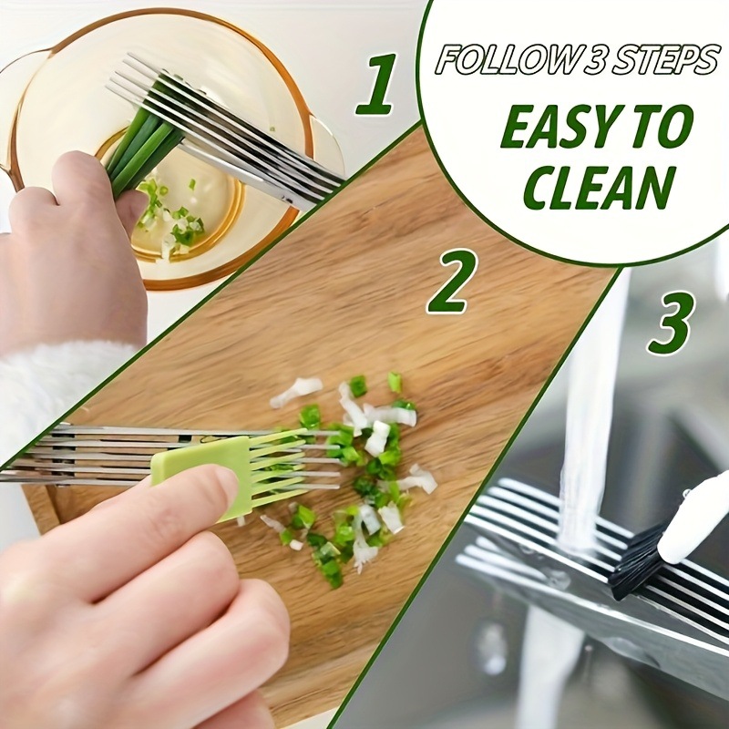 [Stains Steel] 5-Blade Stains Steel Kitchen Scissors |