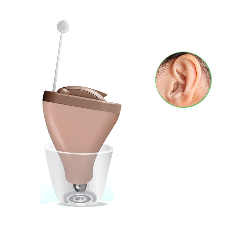 Liston audífono original oído sordo trasero invisible canal auditivo profundo para jóvenes bienes genuinos