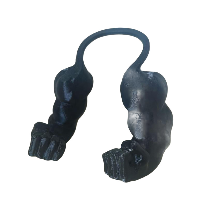 クロスボーダー-クリエイティブグリーンジャイアントアーム3Dプリントパロディペット小道具ホルターネックハルクアーム