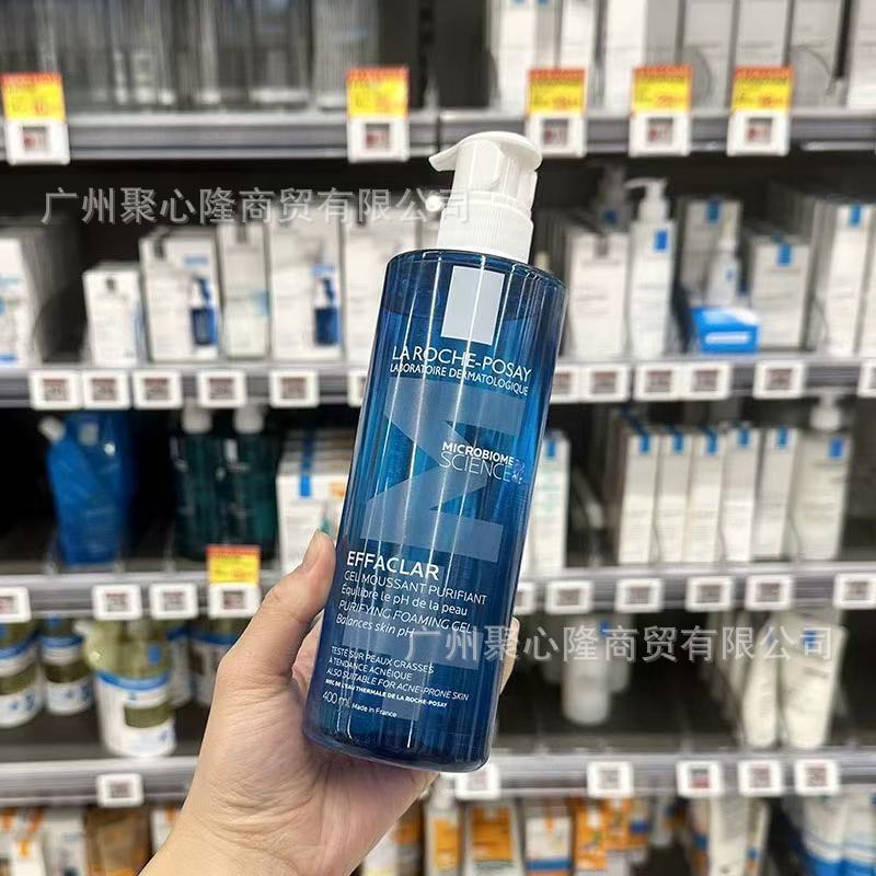 现货 新版理F泉痘清净肤舒缓洁面啫喱400ml控油痘祛洗面奶清洁