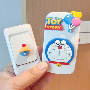 Doorbell wireless home long-distance communication digital pager front and rear doors can be set with different bell music doorbell