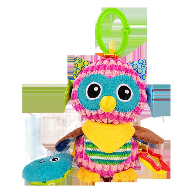Fuente de la fábrica Sozy baby doll Holding Doll baby car cama colgante felpa educación temprana calmante juguete