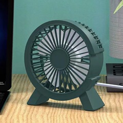 オフィスのデスクトップの扇風機は超静音で、デスクトップの小型学生寮のベッドの上で大風量は扇風機を挿します。