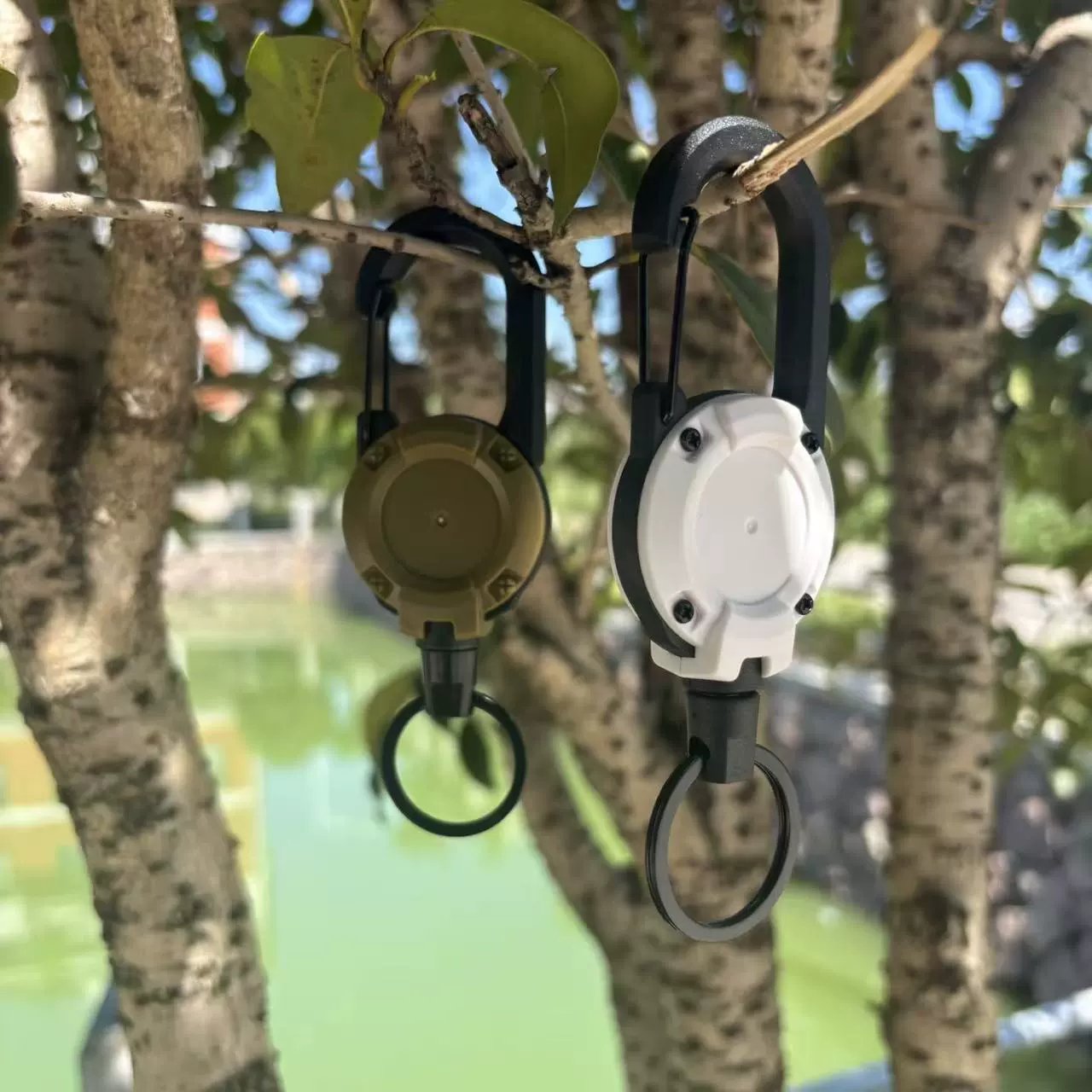  Adjustable travel steel wire for camping, keychain