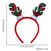 Headband, children's plastic Christmas decorations