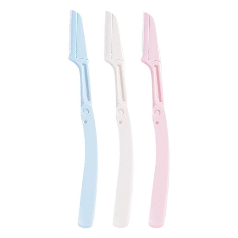 Seguridad plegable ceja trimmer ceja raspador femenino anti-arañazos traje principiante reemplazable Blade Online Red transmisión en vivo