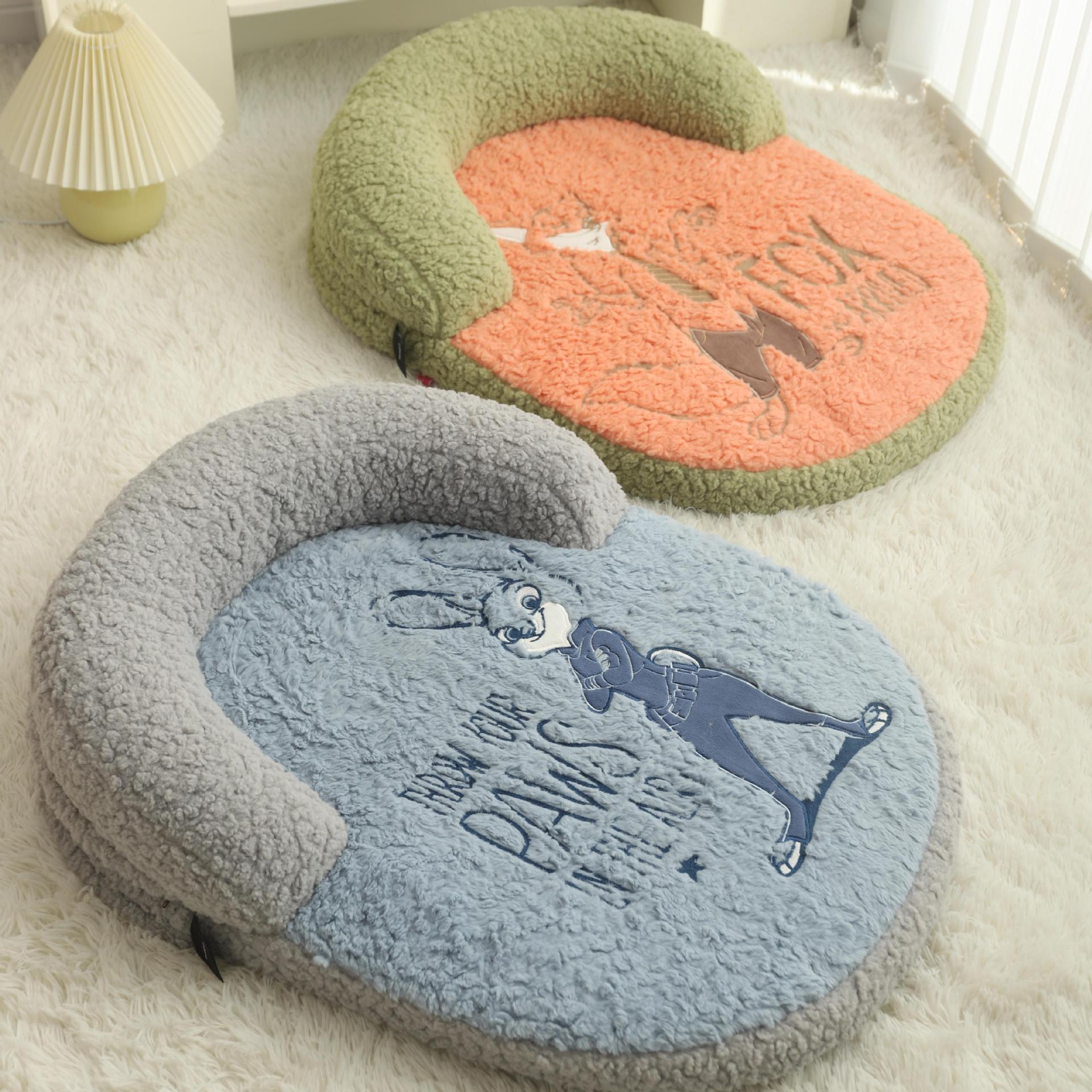 Disney Mad Animal City serie Nick Judy cama de mascota gato cuatro estaciones almohadilla de dormir universal perro gato universal