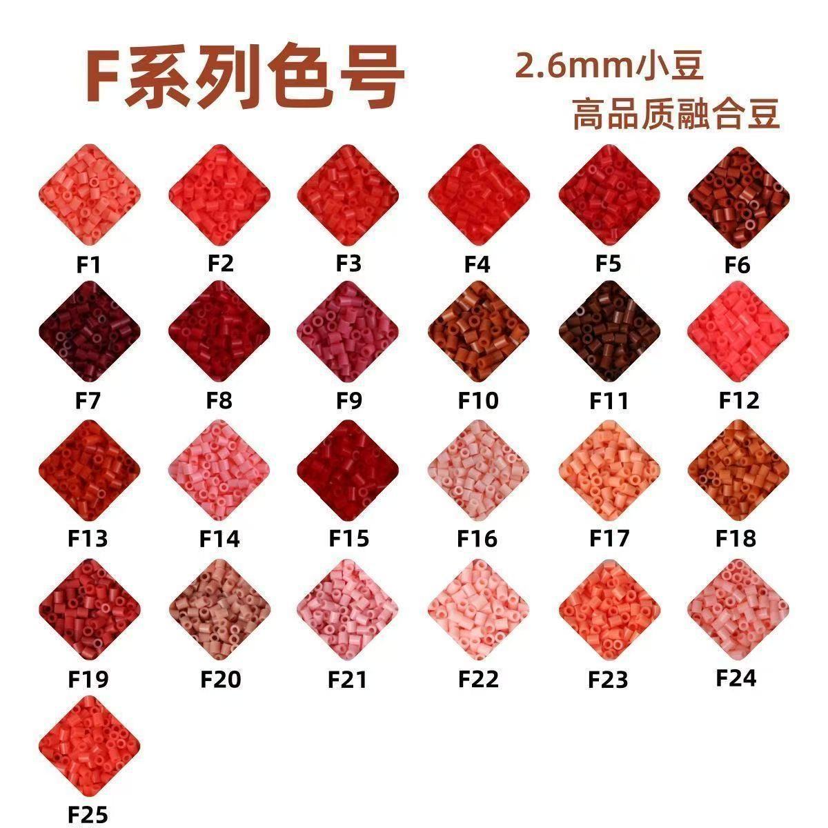 [f series color number] / Total number of shots available, please note color number
