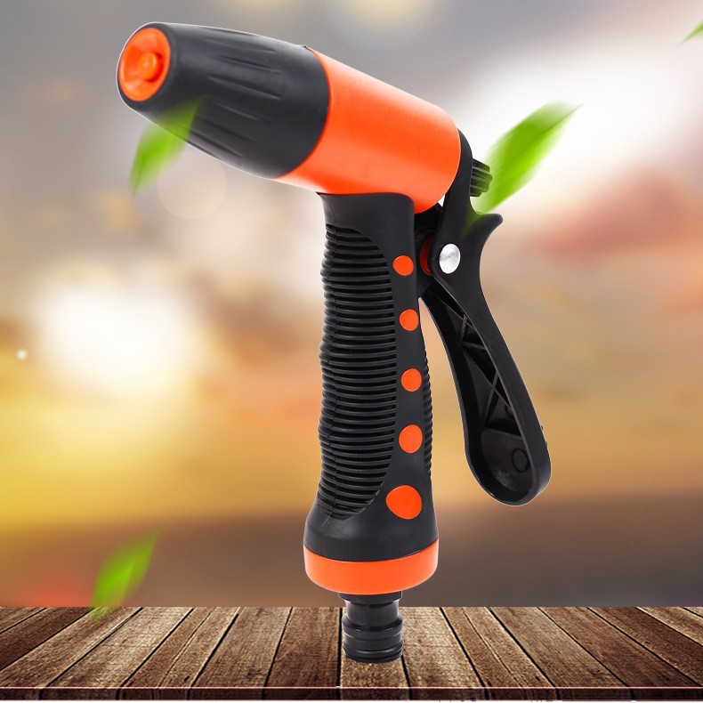 二功能高压水枪 家用浇花洗车喷枪 园林浇花洒水喷枪头