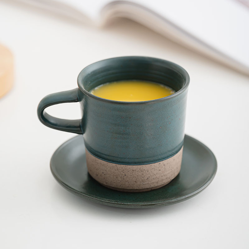 Taza de café de alta calidad, taza de cerámica de alto valor, taza de marca medieval, taza de menú de la tarde, taza de cappuccino personalizada