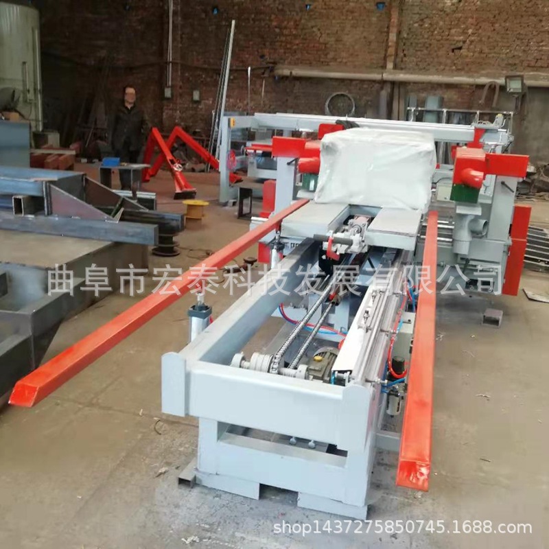 曲阜宏泰厂家供货 硫氧镁防火板切割锯四边纵横切割锯 板材四边锯