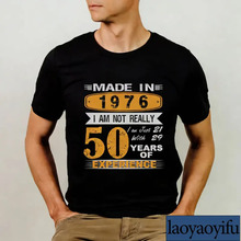���羳ŷ�롿1976 Tee Fiftieth Birthday Shirts 50th Birthday