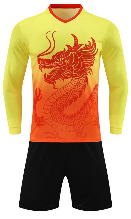 Dragón de secado rápido traje de barco dragón traje de manga larga protección solar dragón barco dragón barco dragón traje de equipo de seda de hielo se puede imprimir nombre del equipo
