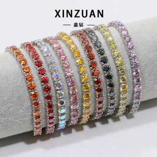 �W�������ɫĪɣʯ���s925���y�W���5mm���Ů�p���OӋ����