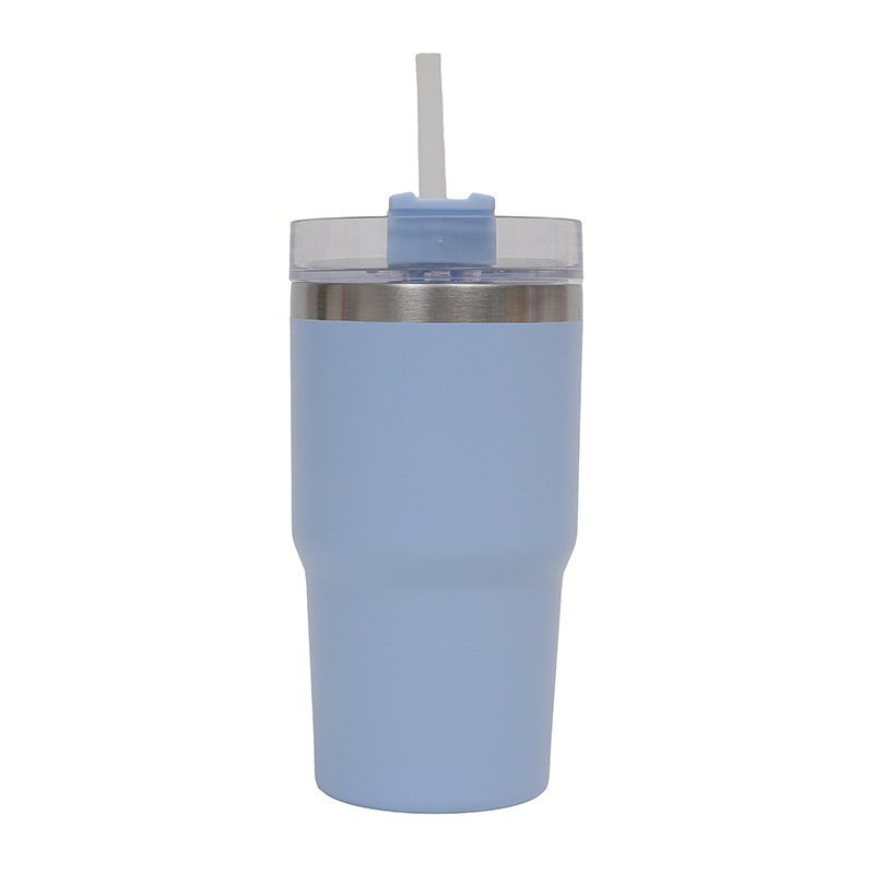 Nuevo coche portátil, taza de coche, taza de hielo, mini taza de aislamiento, linda taza de agua de acero inoxidable de alto valor para mujer