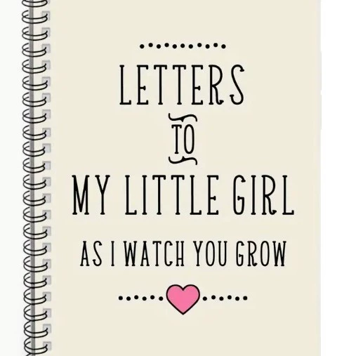 [跨境爆款Letters to My Little Girl 致我小女儿的信螺旋记录本]