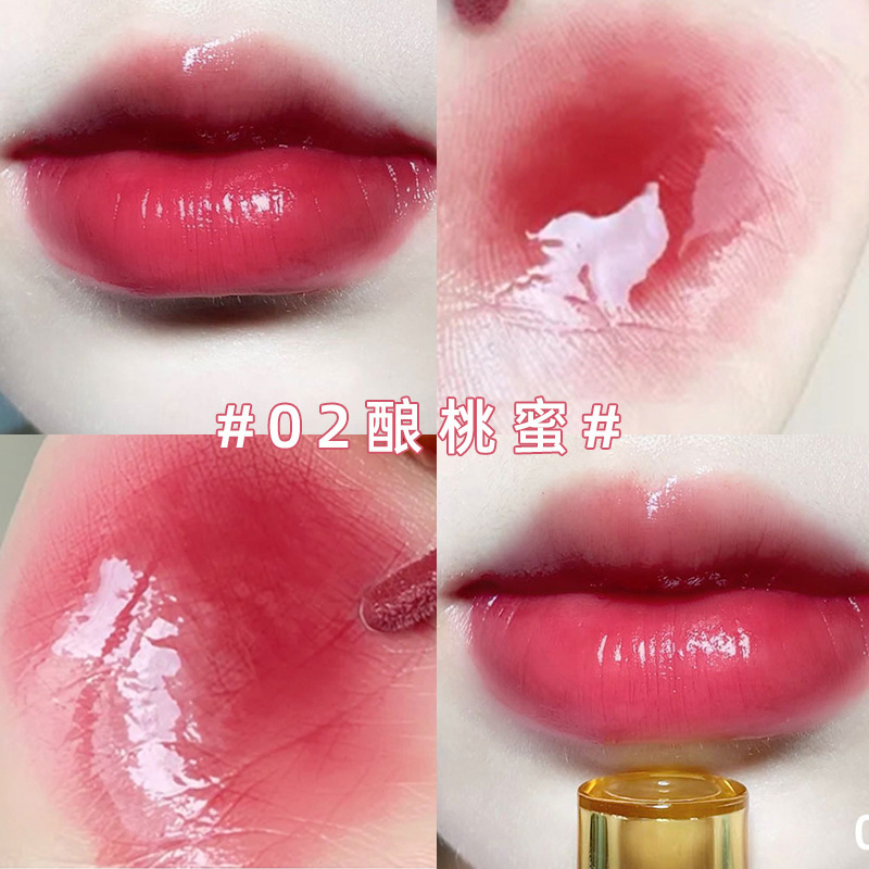 Joco蜜糊屈折鏡面水光唇釉薬ガラス唇唇口紅学生女子色落ちしにくいカップ|undefined
