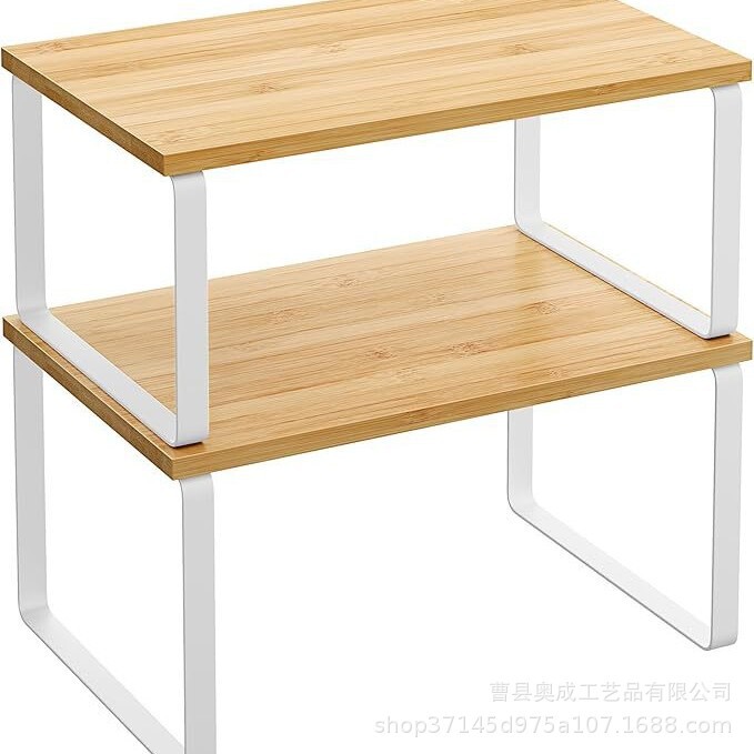 Countertop Rack, Kitchen Layered Storage Rack, Desktop Storage Rack, Cabinet Spice Rack, Multi-Functional Organizing Rack, Storage