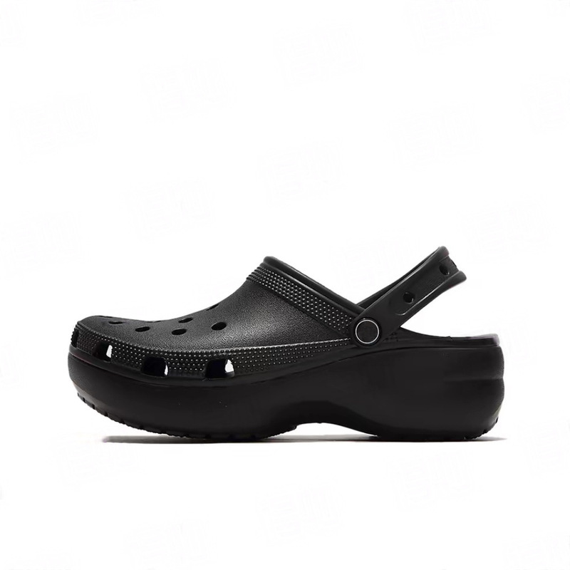 (Pure Original 1:1) Yunduo 2025 Summer Clogs Slippers Beach Sandals Women's Thick-Soled Retro Casual Shoes