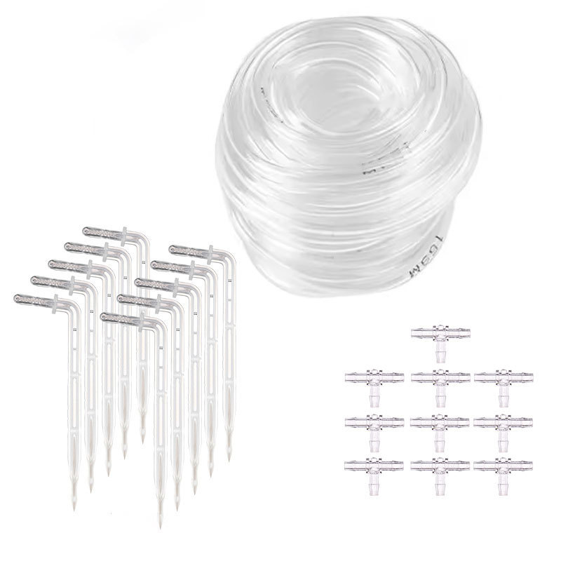 Automatic Flower Watering Device 4/7 Capillary Tube Three-Way Connector Transparent Water Pipe Drip Arrow Set Watering Device Flower Watering Gadget Accessories Automatic Flower Watering Device 4/7 Capillary Tube Three-Way Connector Transparent Water Pipe Drip Arrow Set Watering Device Flower Watering Gadget Accessories