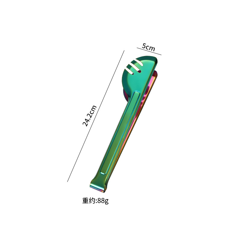 3326 아크라이트 손잡이 반원형 푸드클립 - 컬러풀