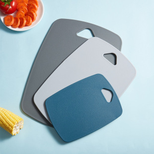 PP chopping board chopping board three-piece complementary chopping board kitchen cutting board frosted anti-skid chopping board hanging hole design