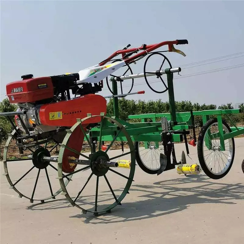 亚克厂家农用铺地膜神器 手扶式汽油自走式地膜机 自动覆膜机现货