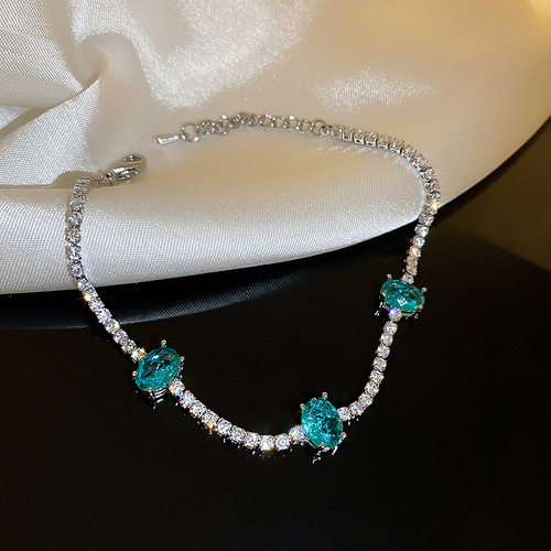 Chill style zircon flower bracelet, adjustable pull-out bracelet, fashionable and versatile, new design bracelet