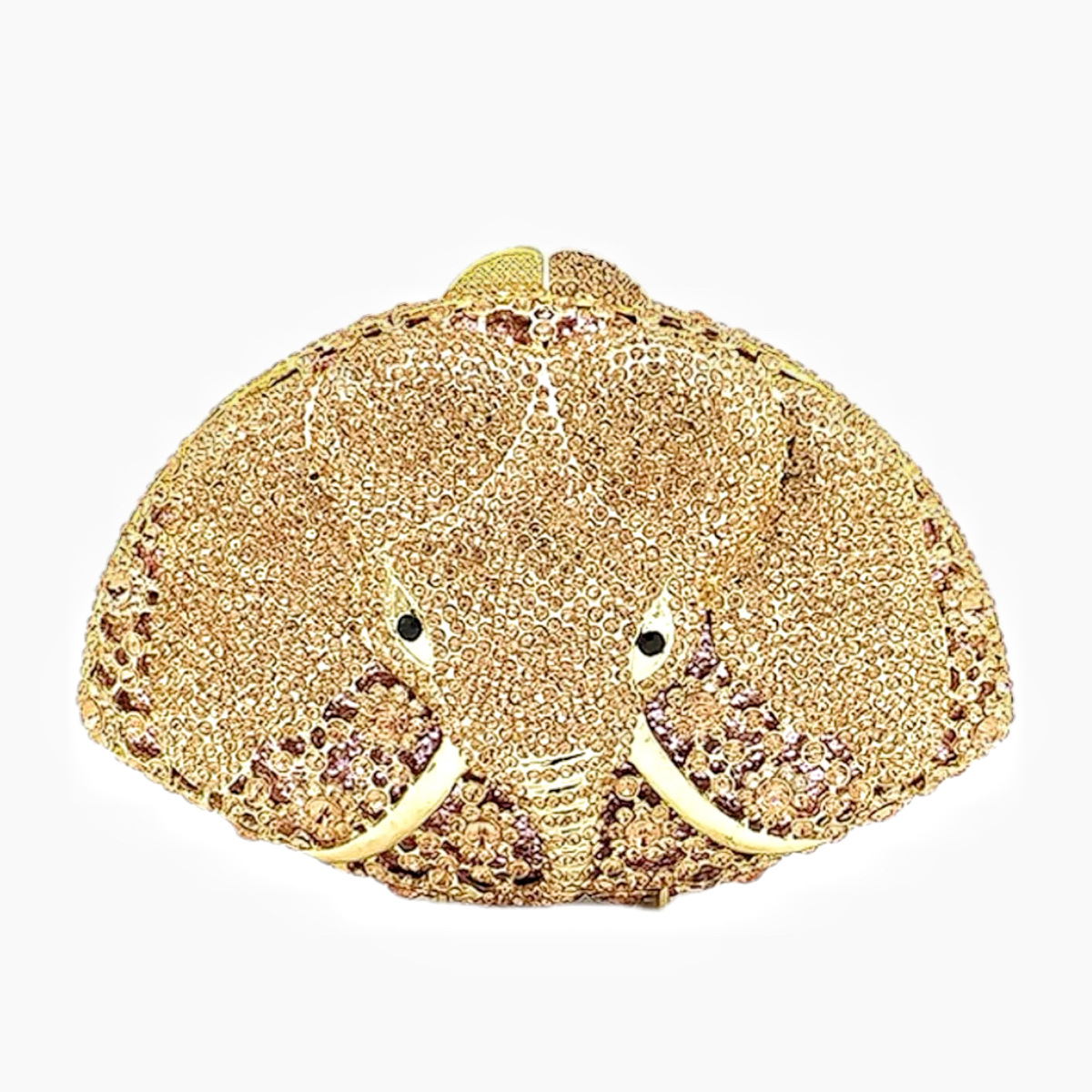 Bolsas de cena de diamante de cabeza, bolsas de cristal, bolsas de diamantes huecas de mano, bolsas de banquete europeas y estadounidenses