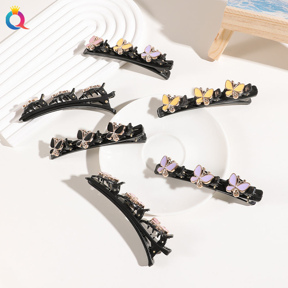 Sweet Flower Alloy Resin Hair Clip display picture 4