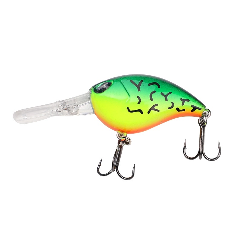 Small Shallow Diving Crankbaits Hard Plastic Minnow Baits Fresh Water Bass Swimbait Tackle Gear