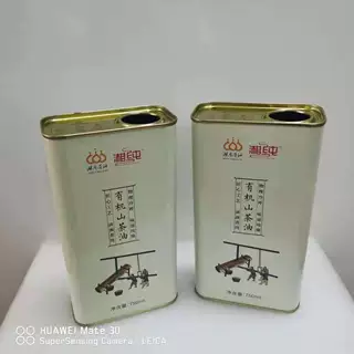 750mL山茶油马口铁罐750毫升食用油铁罐核桃油亚麻油花生油铁罐
