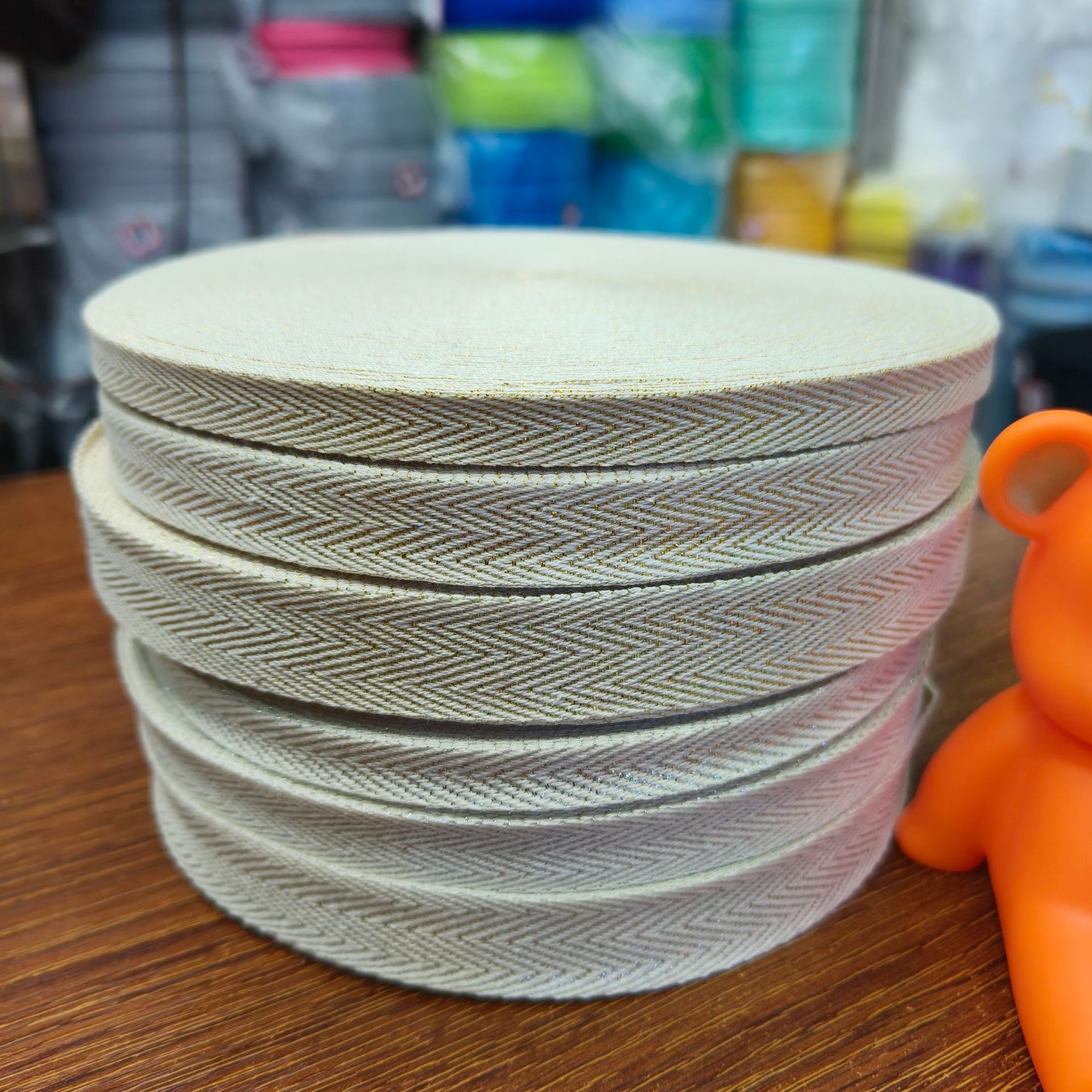 金丝人字带 人字带包边带包装带印刷带 棉人字带 金银丝1cm-2cm