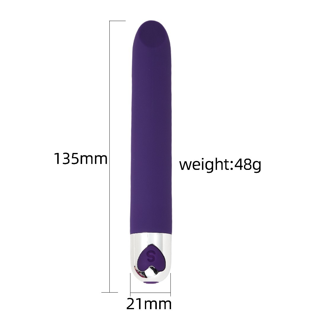 Handheld Facial Massage Stick, Silicone Eye and Face Massager, 10 Vibration Levels, USB Rechargeable — detail image 4