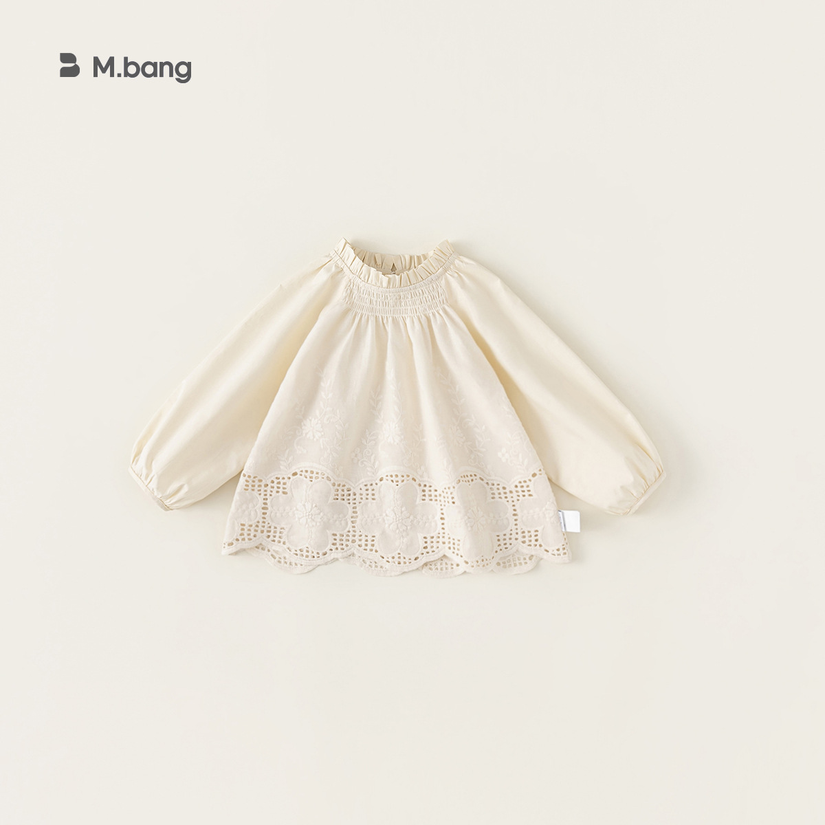 Yoobao2025 nueva ropa infantil de otoño niñas camisa de muñeca de bebé camisa de muñeca bordada camisa de niña vacía