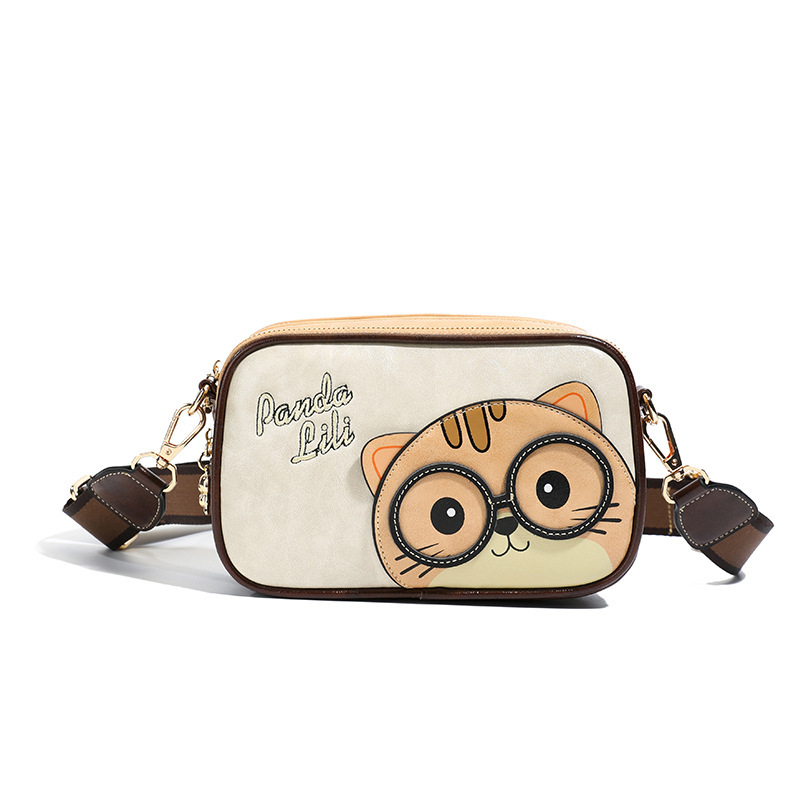 2026 nuevo lindo bolso cuadrado de dibujos animados bolso de mujer bolso de moda bolso de teléfono móvil bolso de hombro bolso pequeño